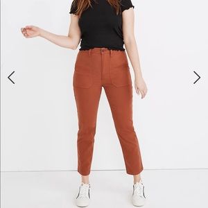 Madewell Stovepipe Fatigue Pants: TENCEL™ Lyocell Edition